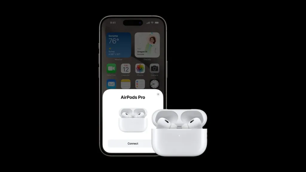 AirPods on iPhone